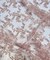 Dusty Rose Sequin Embroidered Lace Fabric by the Yard, 54" Wide Floral Mesh Lace with Double Scalloped Edges